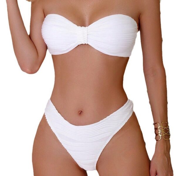 Lace-up Split Beach Swimsuit Women - Image 5