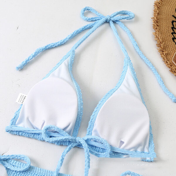 Bikini Solid Color  Bikini Ladies Swimsuit Women - Image 4