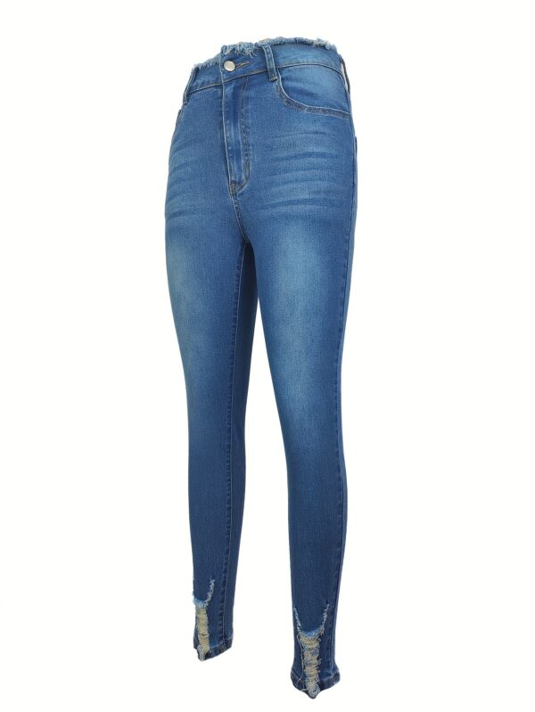 Women's Classic High Waist Sexy Slim Elastic Pants - Image 3