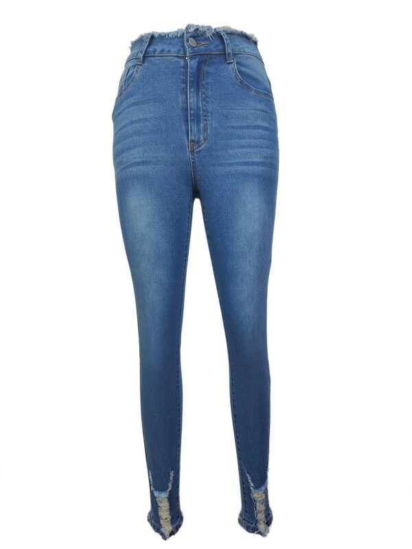 Women's Classic High Waist Sexy Slim Elastic Pants - Image 2